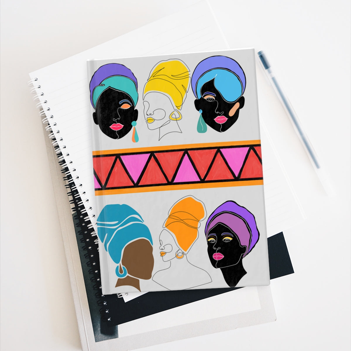 "African Queen" Journal - Ruled Line