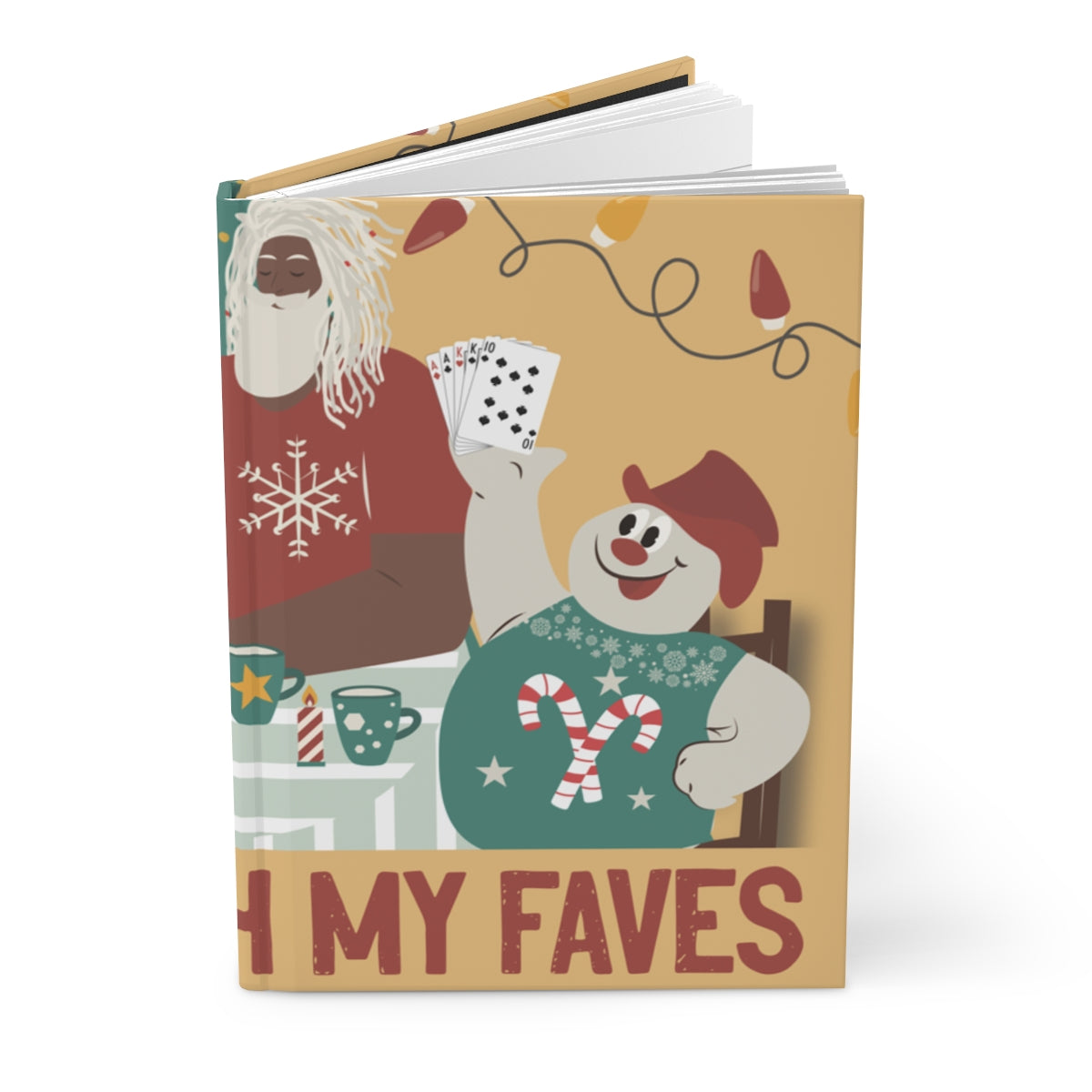 "Spades With My Faves" Hardcover Journal Matte