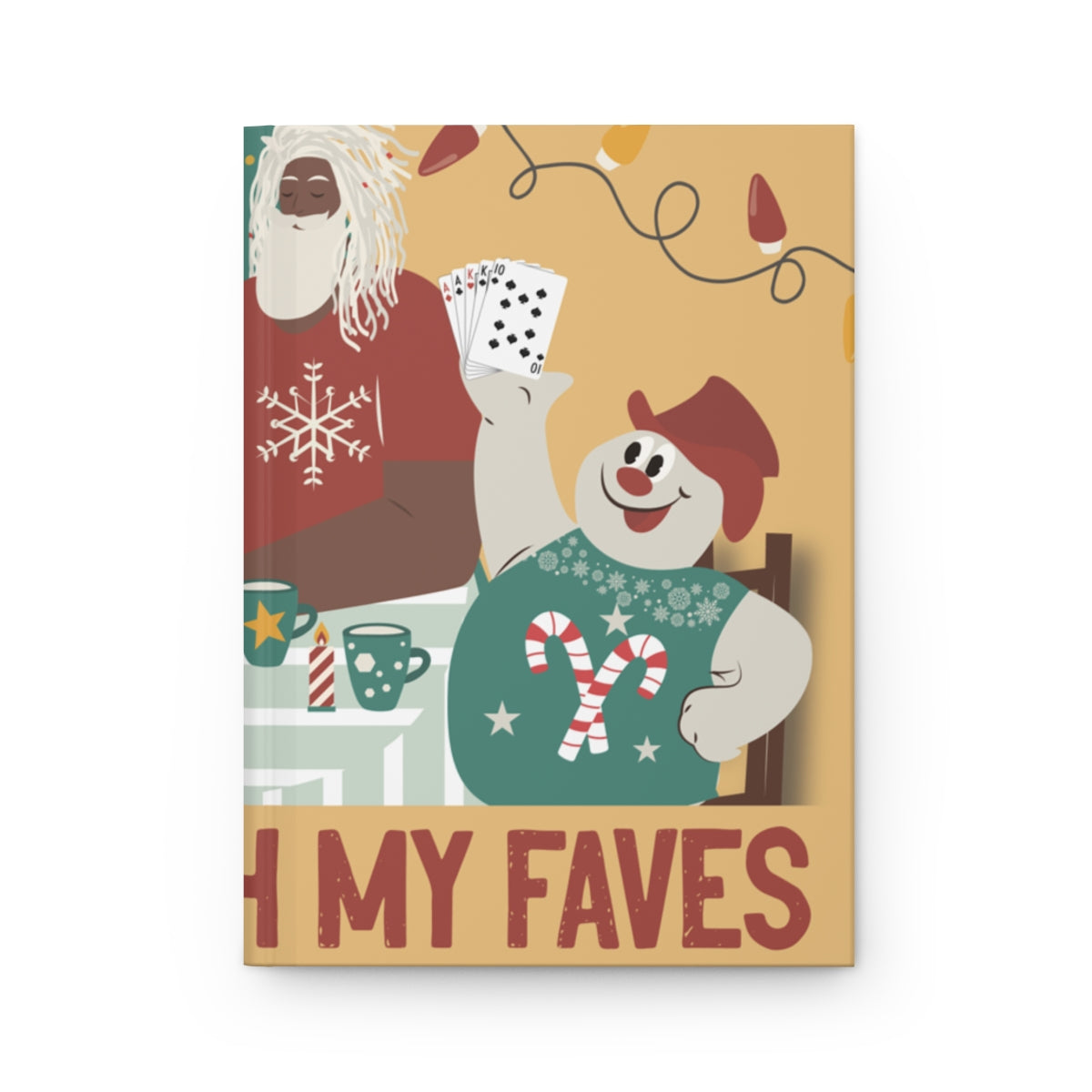 "Spades With My Faves" Hardcover Journal Matte