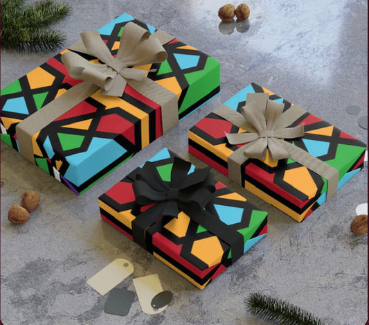 "Ndebele" Gift Wrapping Paper