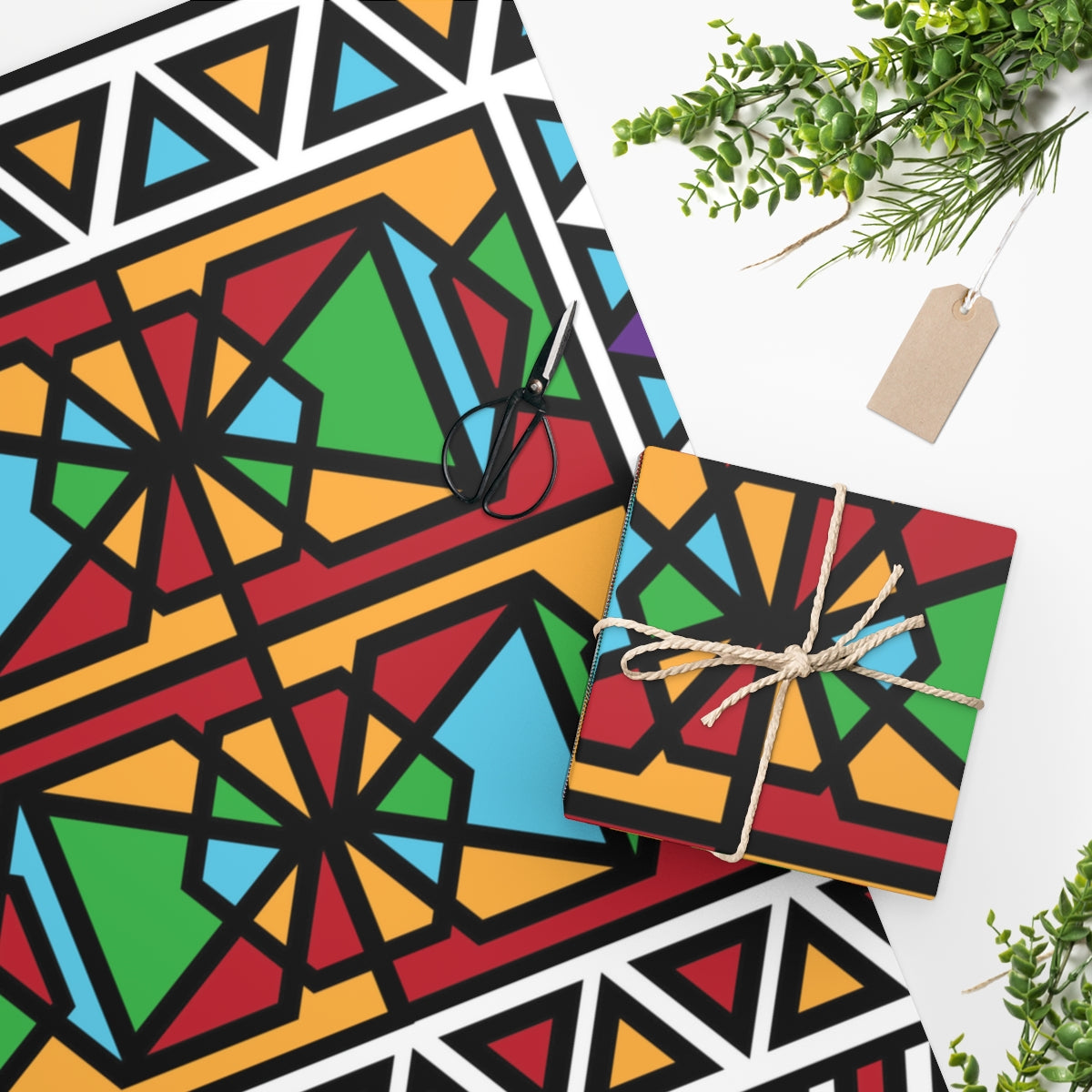 "Ndebele" Gift Wrapping Paper