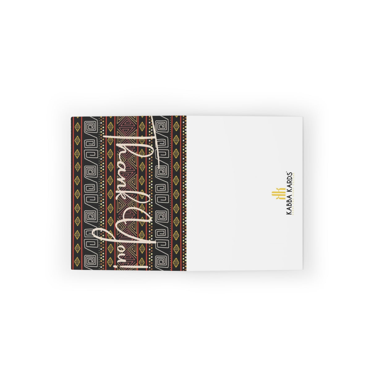 "Tribal" Thank you Card (8 pcs)